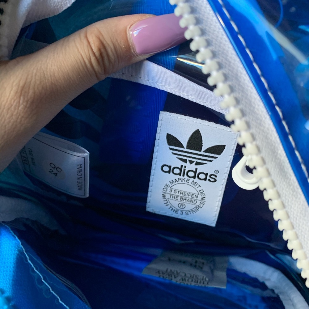 *NWT* Mini Adidas Clear Backpack - Picture 6 of 7